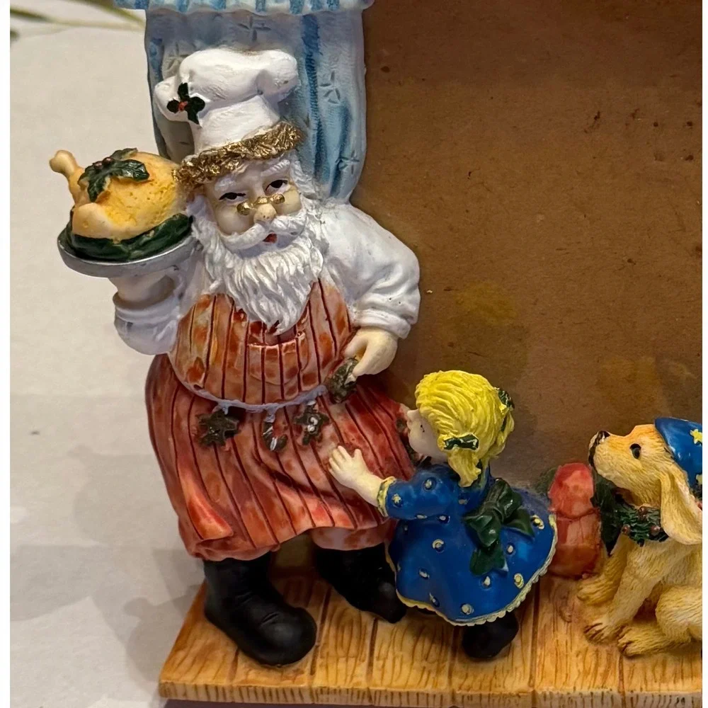Christmas Santa Claus 3D Resin Picture Frame 3.5x5